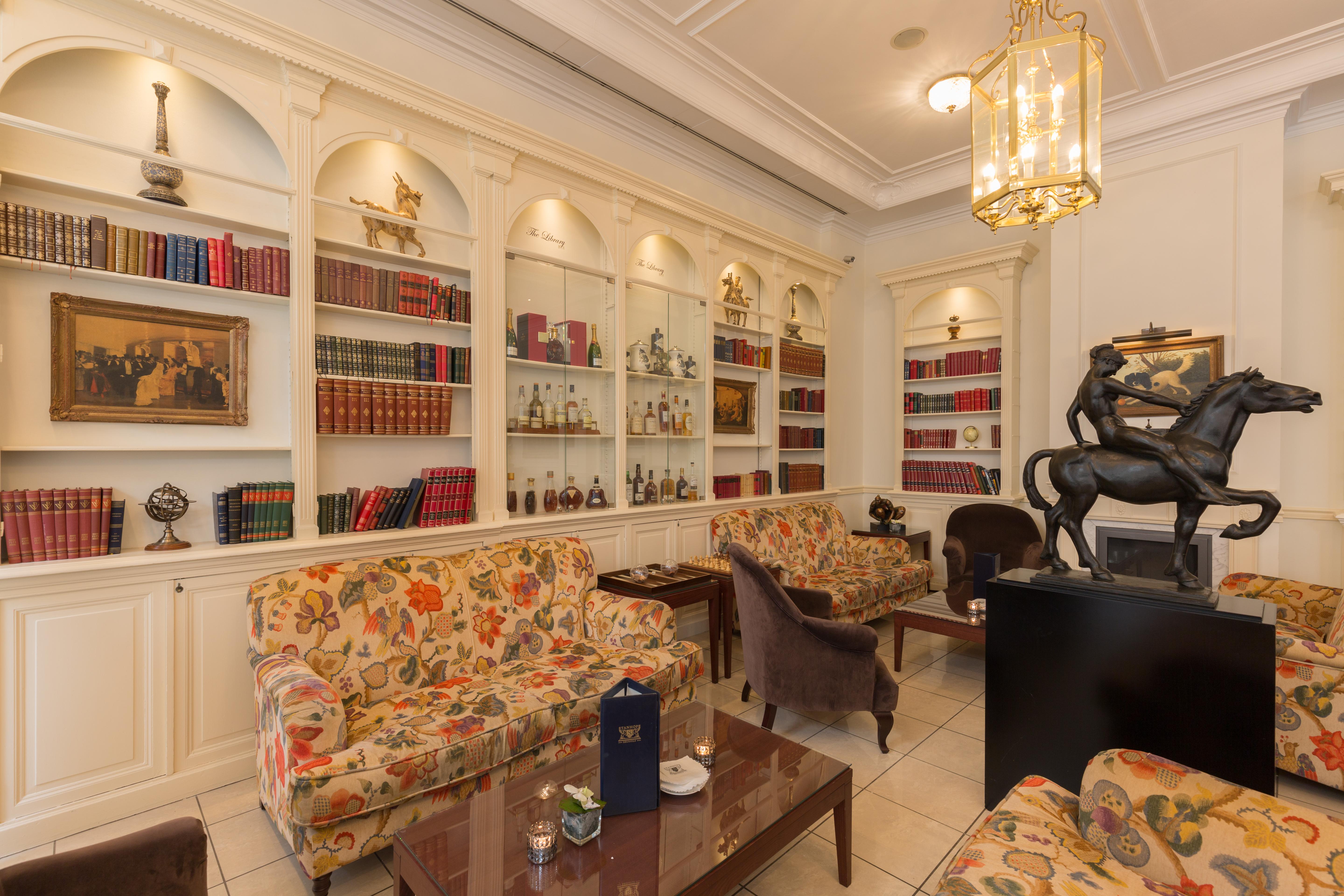 Stanhope Hotel By Thon Hotels Bruxelles Esterno foto Library