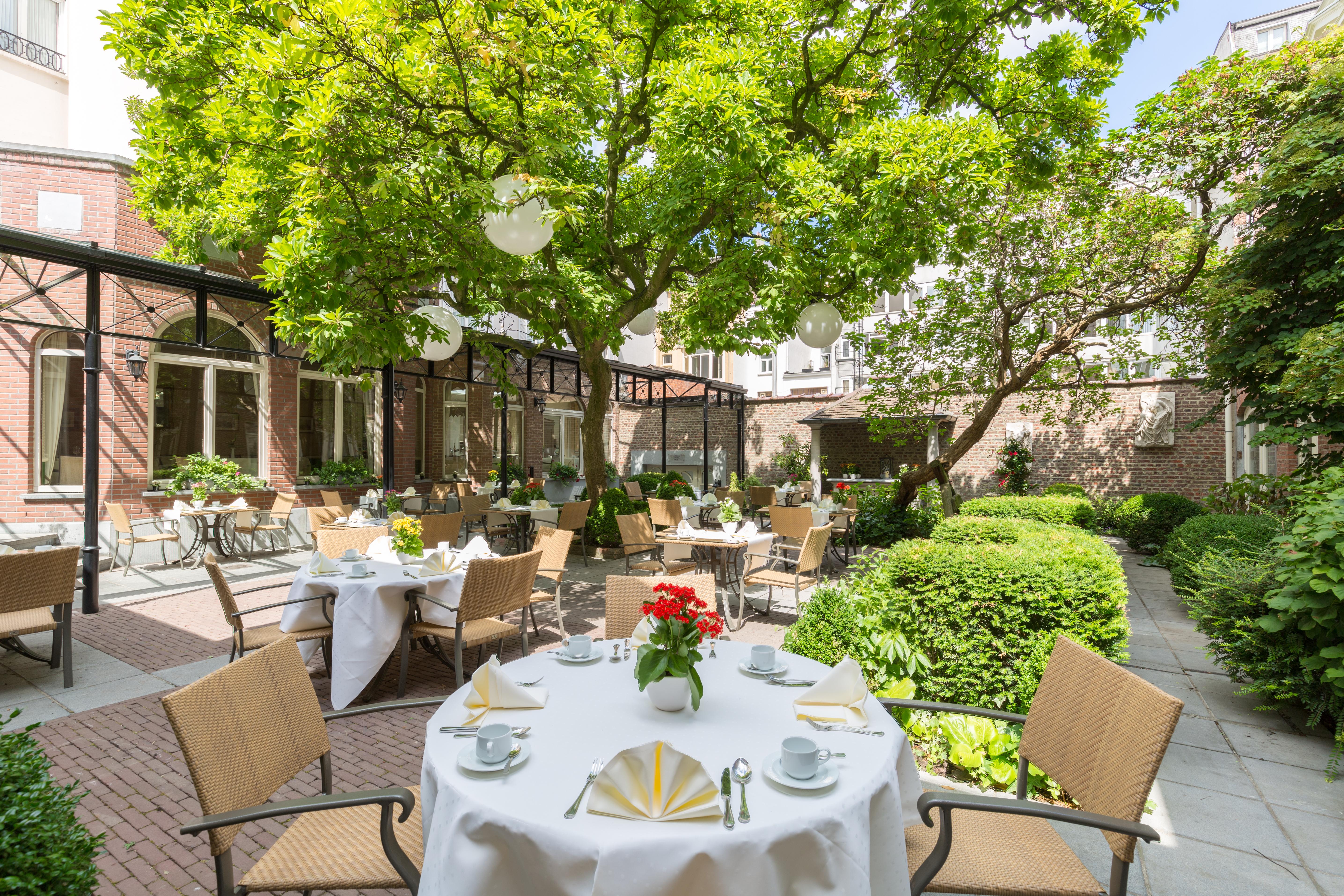 Stanhope Hotel By Thon Hotels Bruxelles Esterno foto The garden